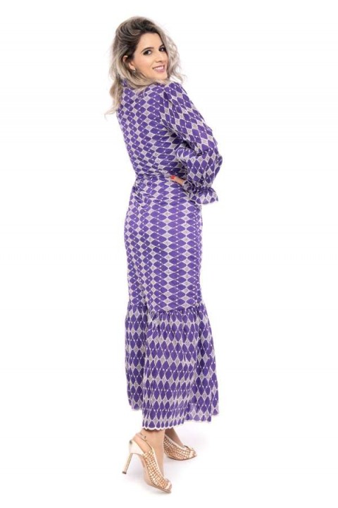 Vestido  Laise  Vanessa Roxo