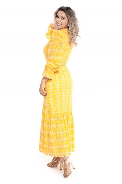 Vestido  Laise  Vanessa Amarelo
