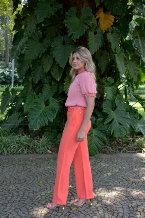 Blusa Marina Rosa-chiclete
